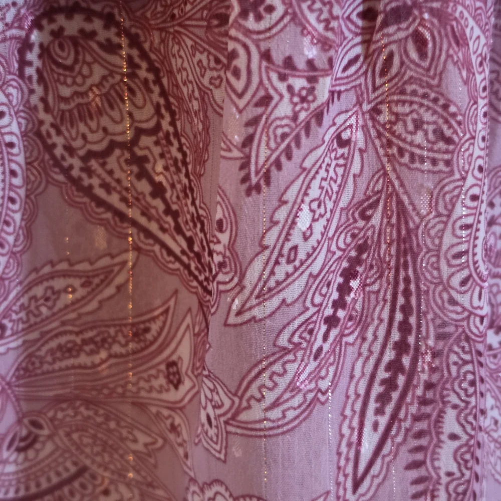 Francesca's Collections Pink & Cream Tiered Maxi Dress - Picture 4 of 6